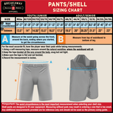 MD Jr Black Bears Youth Sublimated Pants Shell