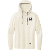 Lady Badgers New Era Tri-Blend Fleece Pullover Hoodie