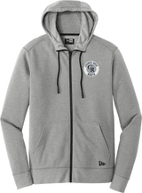 Council Rock North New Era Tri-Blend Fleece Full-Zip Hoodie